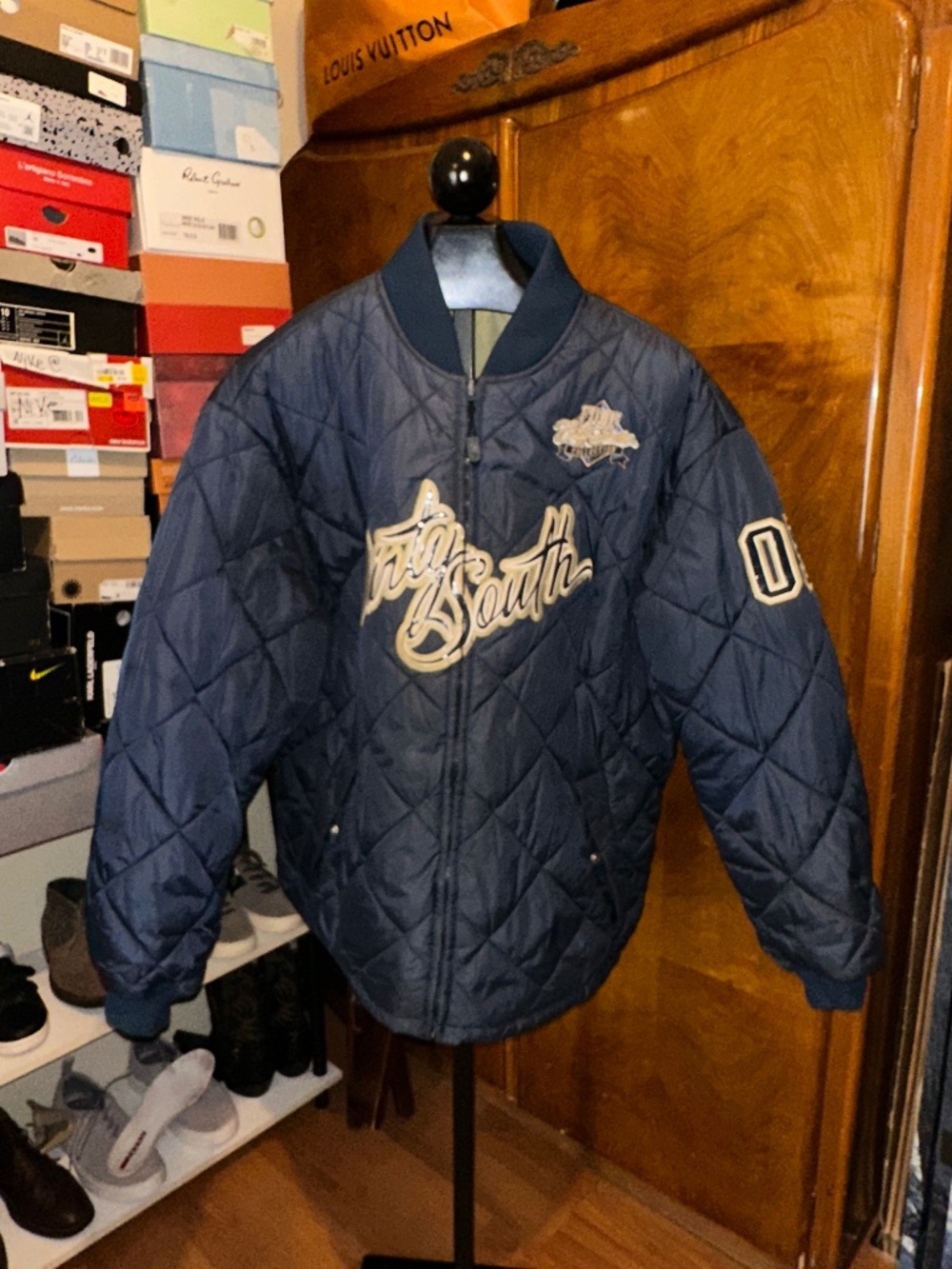 Fubu Reversible Dirty South City Series Padded Jacket